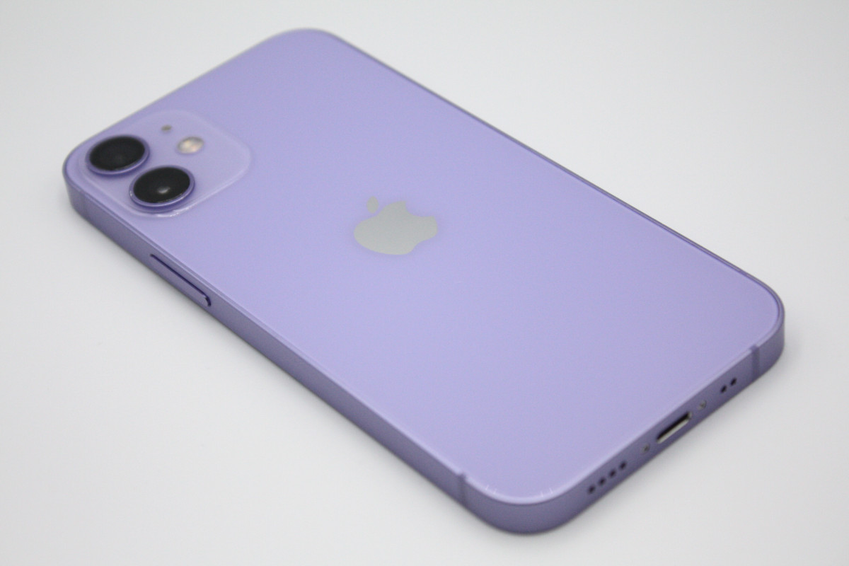 iPhone 12 mini 訳あり特価 バッテリー新品同様(100%) 64GB パープル