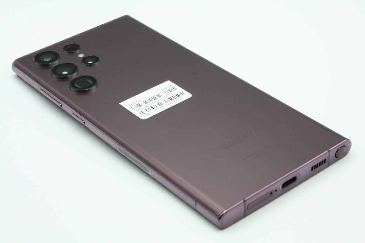 Galaxy S 美品 S22 Ultra SCG14 256GB au版SIMフリー バーガンディ A