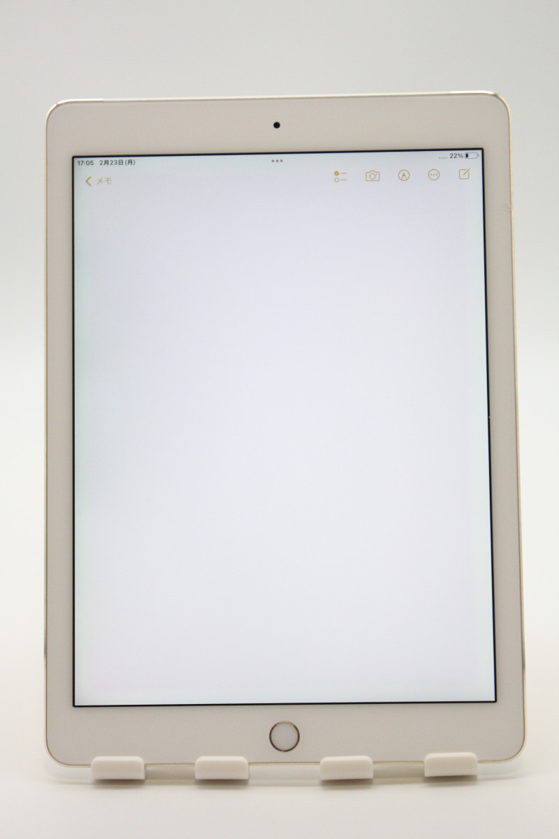 iPad Air 訳あり特価 Air2 Wi-Fi+Cellular 16GB ゴールド Cランク