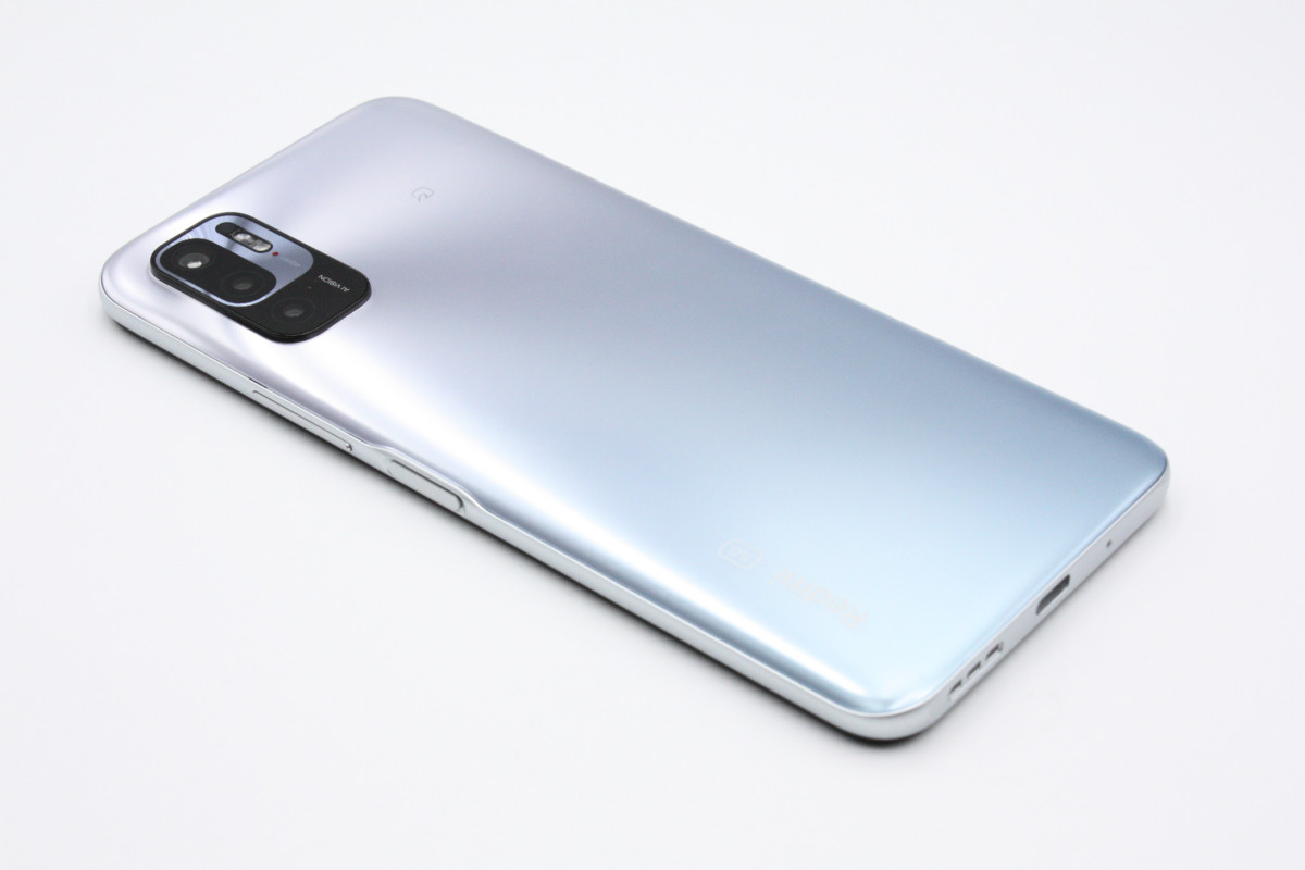 Redmi Note 10 JE XIG02 SIMロック解除済み クロームシルバー Bランク