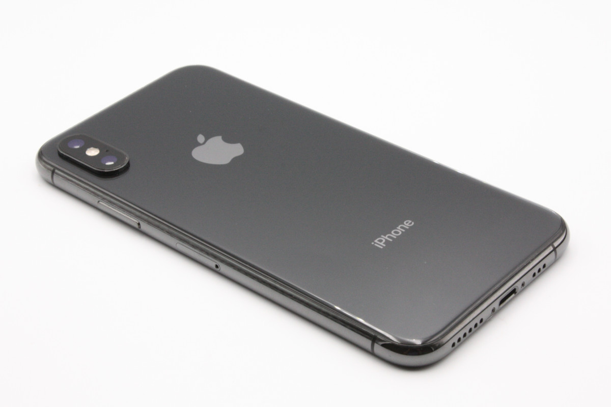 iPhone XS バッテリー状態良好(99%) iPhoneXS 64GB スペースグレイ SIM