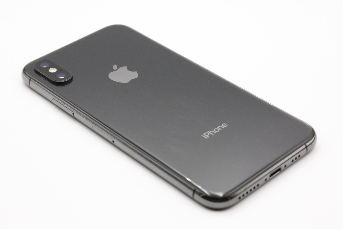 iPhone XS iPhoneXS 64GB スペースグレイ SIMロック解除済み Cランク