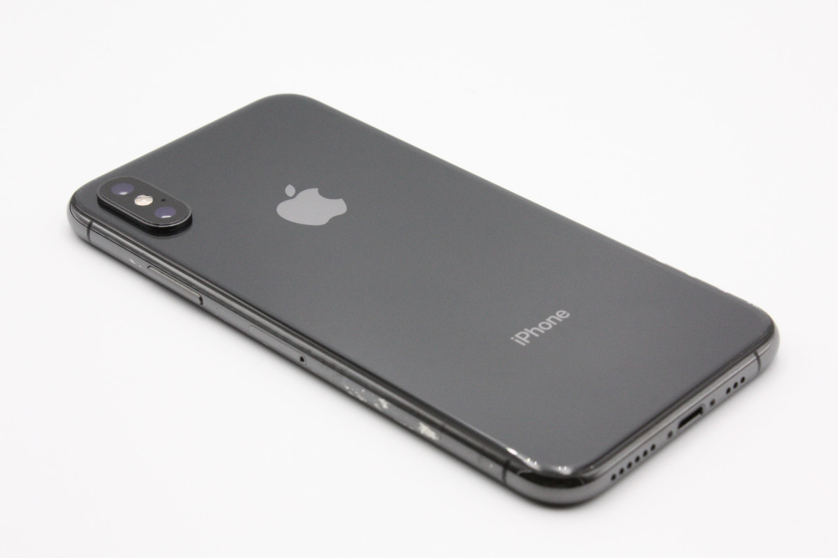 iPhone XS 訳あり特価 iPhoneXS 64GB スペースグレイ SIMロック解除