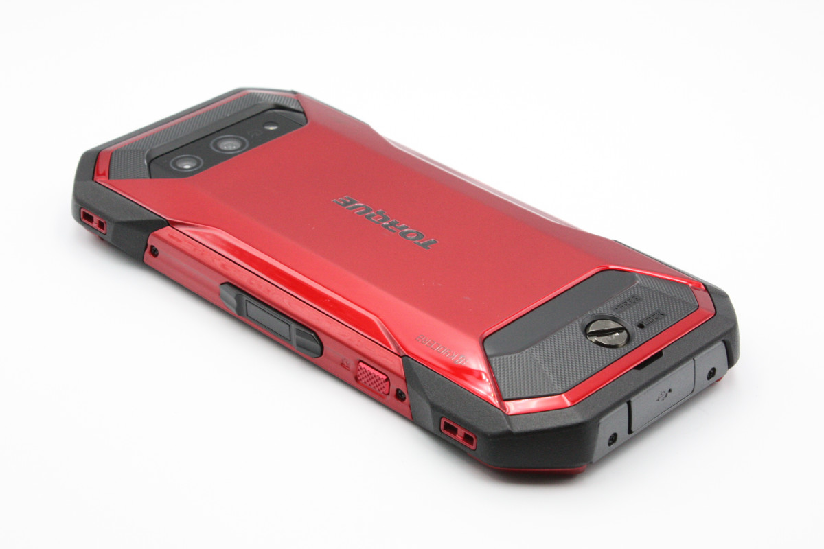 TORQUE 訳あり特価 5G KYG01 レッド SIMロック解除済み Bランク