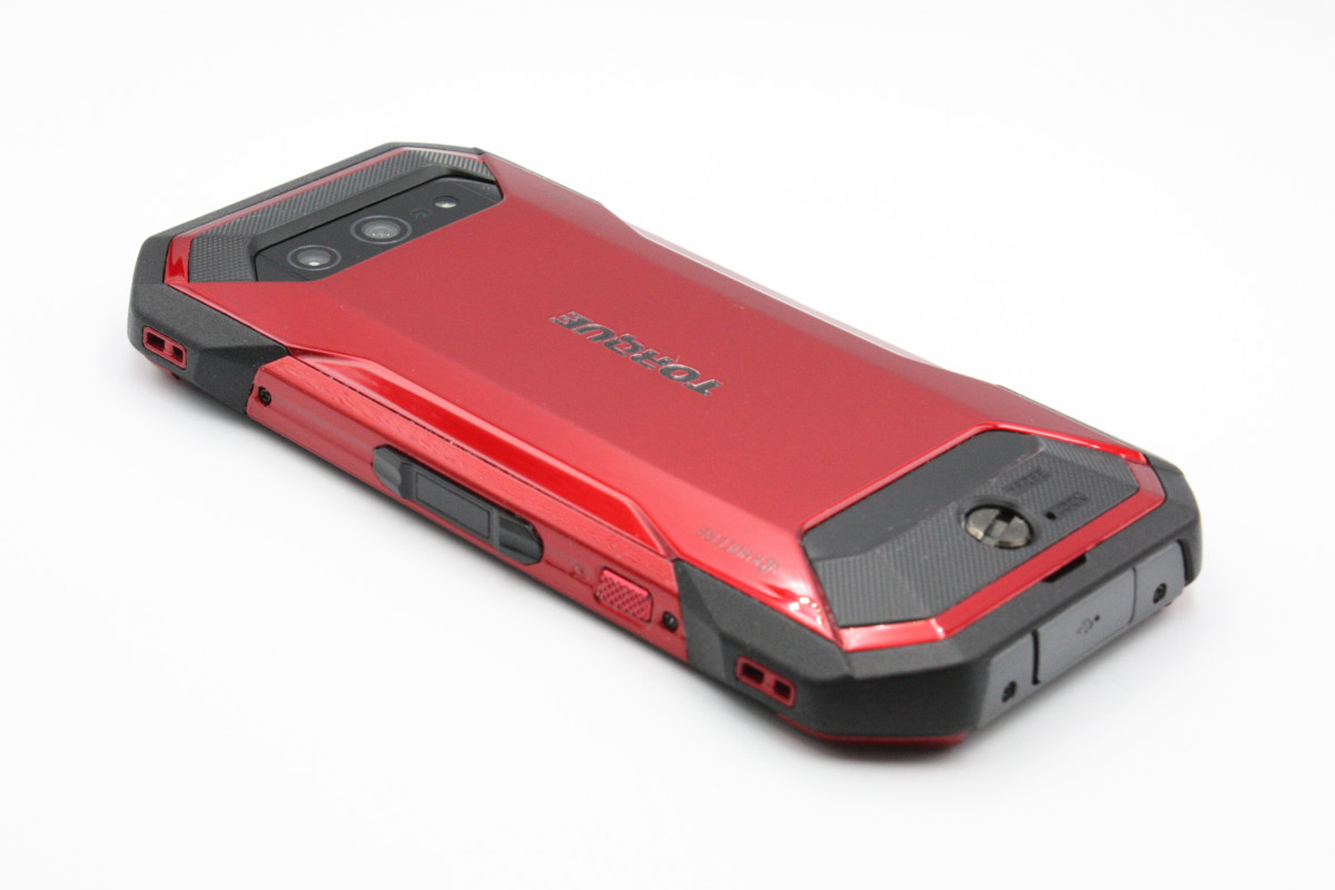 TORQUE 訳あり特価 5G KYG01 レッド SIMロック解除済み Bランク