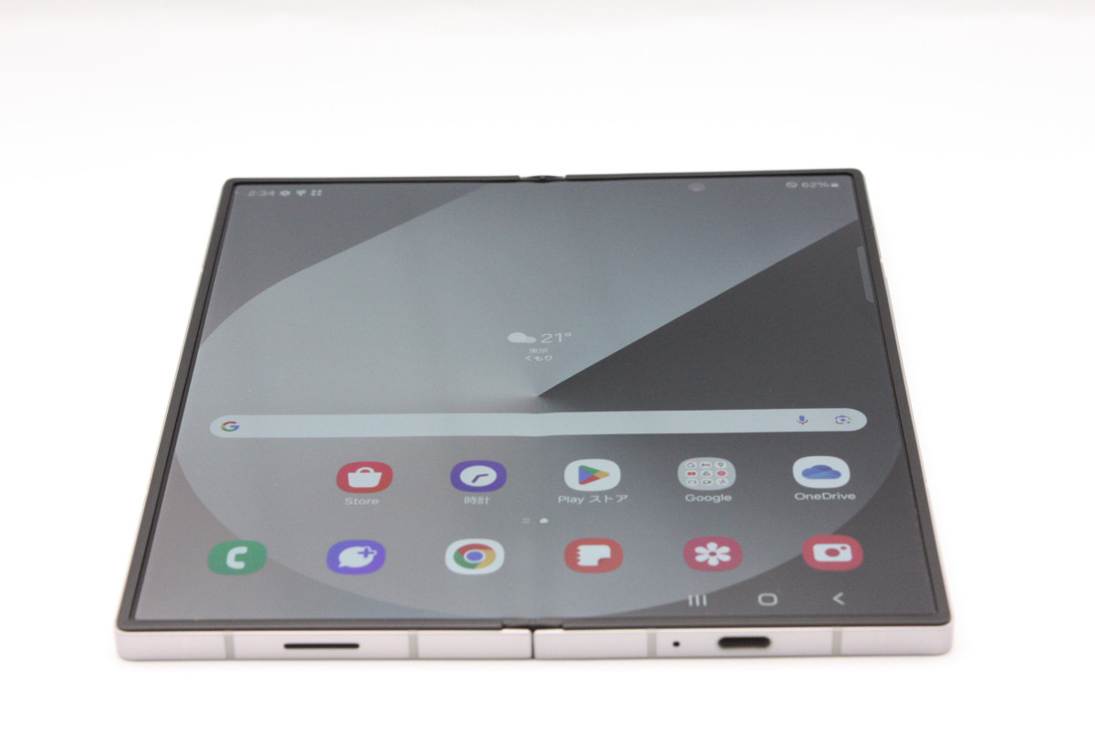 Samsung Galaxy Z Fold6 本体 au版　シルバーシャドウ Galaxy Z 美品 Fold6 SCG28 シルバーシャドウ au版SIMフリー Aランク