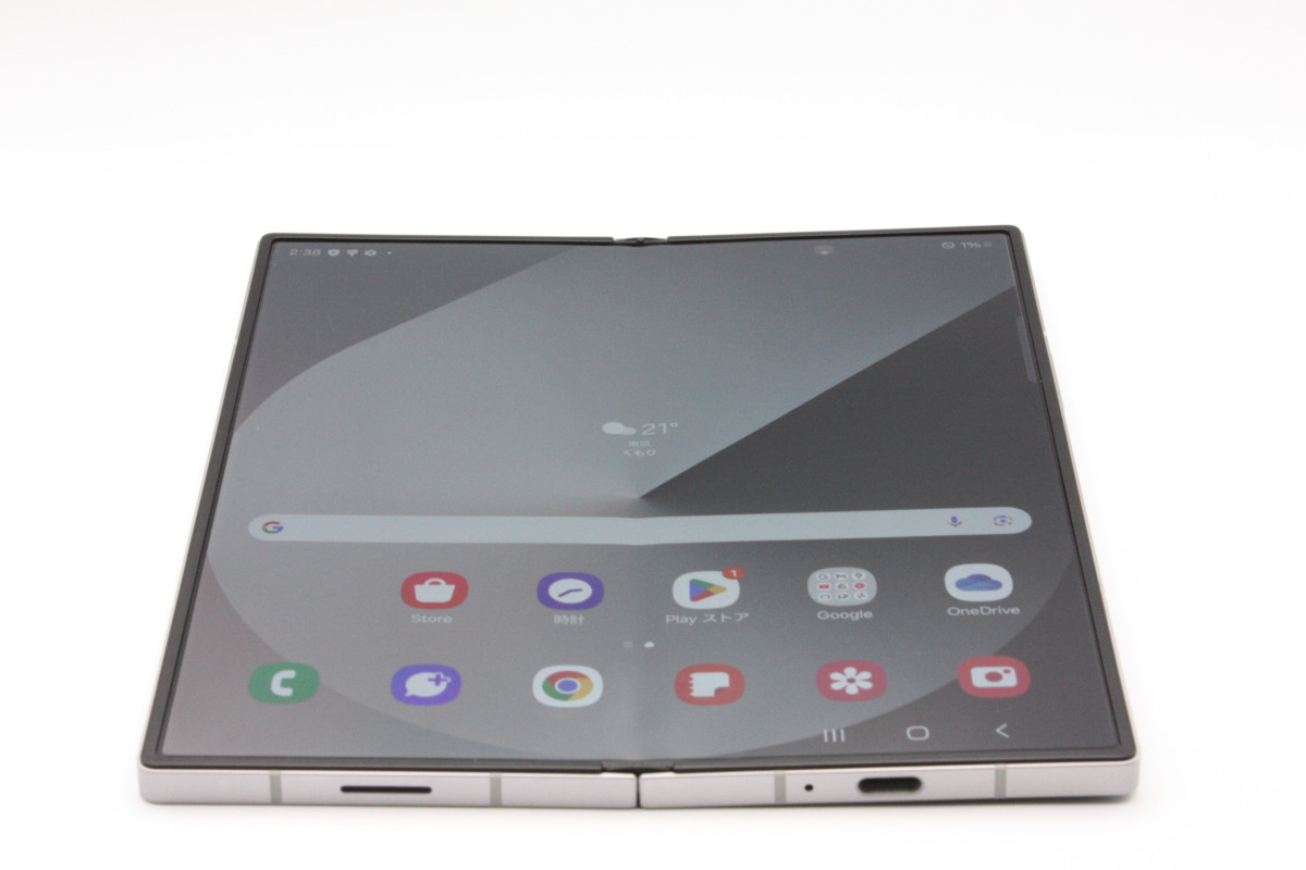 Galaxy Z Fold6 SCG28 シルバーシャドウ au版SIMフリー Bランク