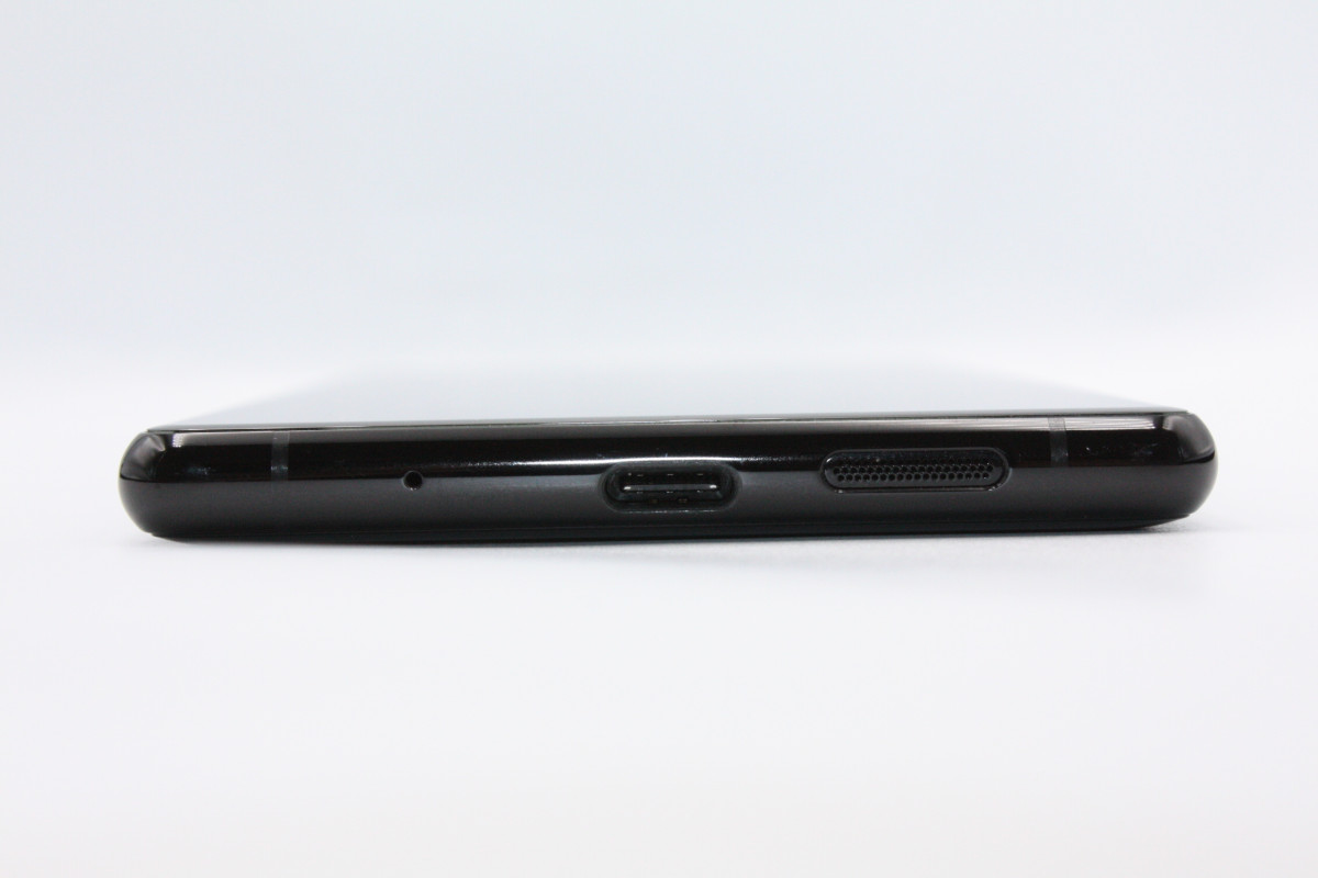 Xperia 1 SOV40 ブラック SIMロック解除済み Bランク : ケースマ商店