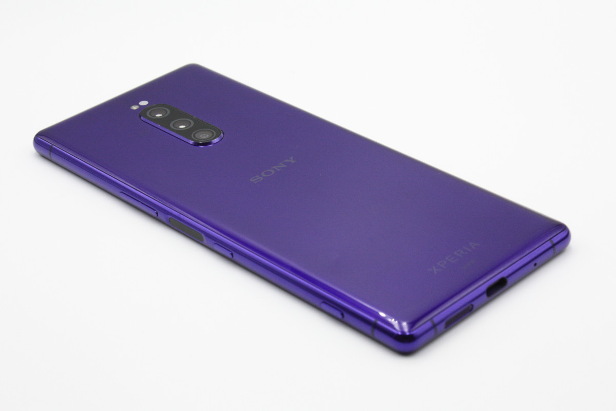 SIMロック解除済　sov40　パープル　Xperia1　64GB Xperia 1 SOV40 パープル SIMロック解除済み Cランク : ケースマ商店
