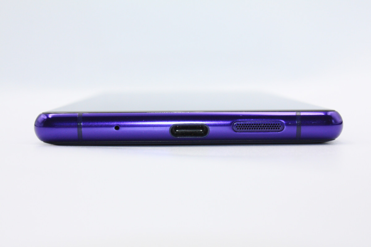 Xperia 1 SOV40 パープル SIMロック解除済み Cランク : ケースマ商店