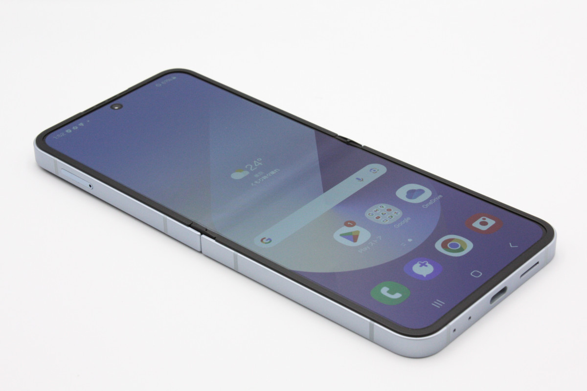 スマートフォン本体 Galaxy Z Flip6 au SCG29 Galaxy Z 美品 Flip6 SCG29 au版SIMフリーブルー Aランク : ケースマ