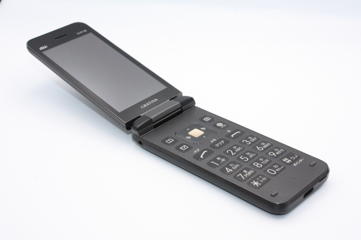 GRATINA KYF39 ブラック KYOCERA（京セラ） GRATINA KYF39 ブラック SIMロック解除済み Bランク