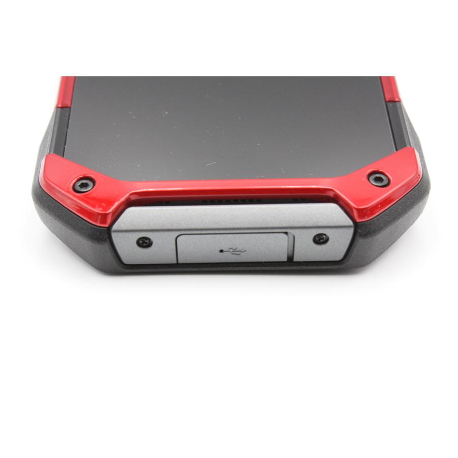 TORQUE 訳あり特価 5G KYG01 レッド SIMロック解除済み Aランク