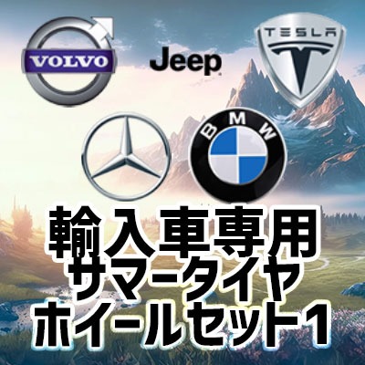 輸入車専用サマータイヤホイールセット１