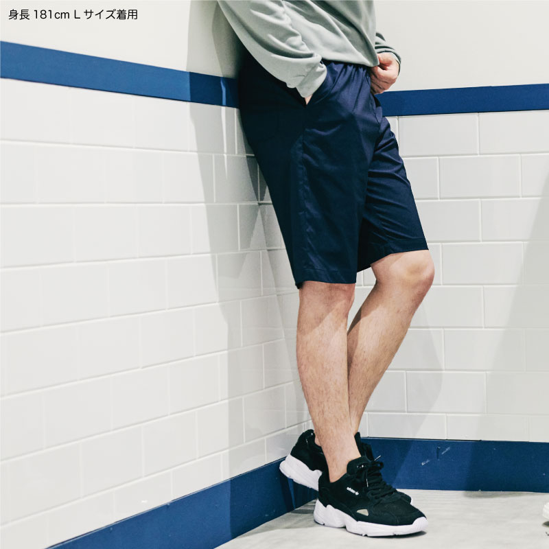 ハーフパンツ 兼用 レディース メンズ 半ズボン 吸汗速乾 ストレッチ スポーツ 入浴介助 グレー ネイビー ブラック トムス 372-SAH |  | 05