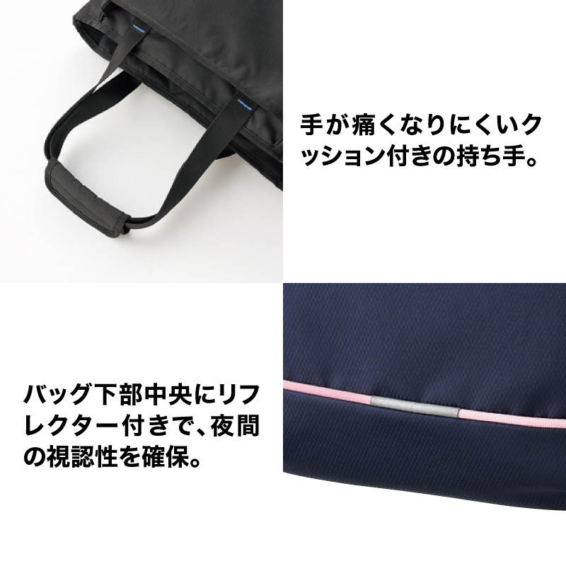 トートバッグ リュック 人気 2way PC タブレット 収納  黒 ブラック ネイビー 訪問 看護 医療 メディカル 介護 ヘルパー KAZEN カゼン 903 爆買 | KAZEN | 05