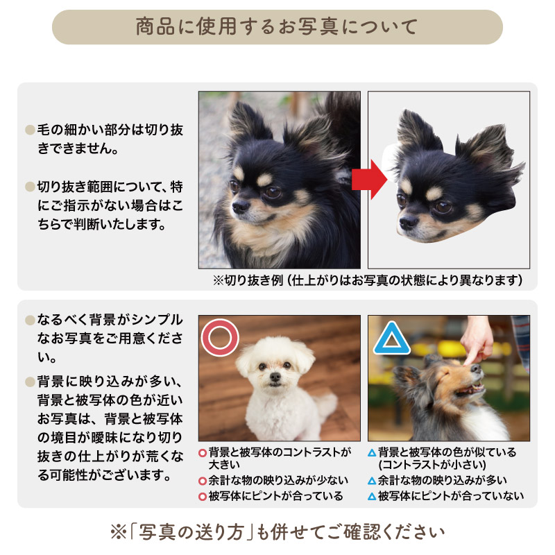 ロンT 長袖 白 ペット 写真 切り抜き 顔 プレゼント オーダーメイド 写真入り アニマル ギフト 名入れ おしゃれ シュール メンズ レディース キッズ LTA-P2 | Keips | 02