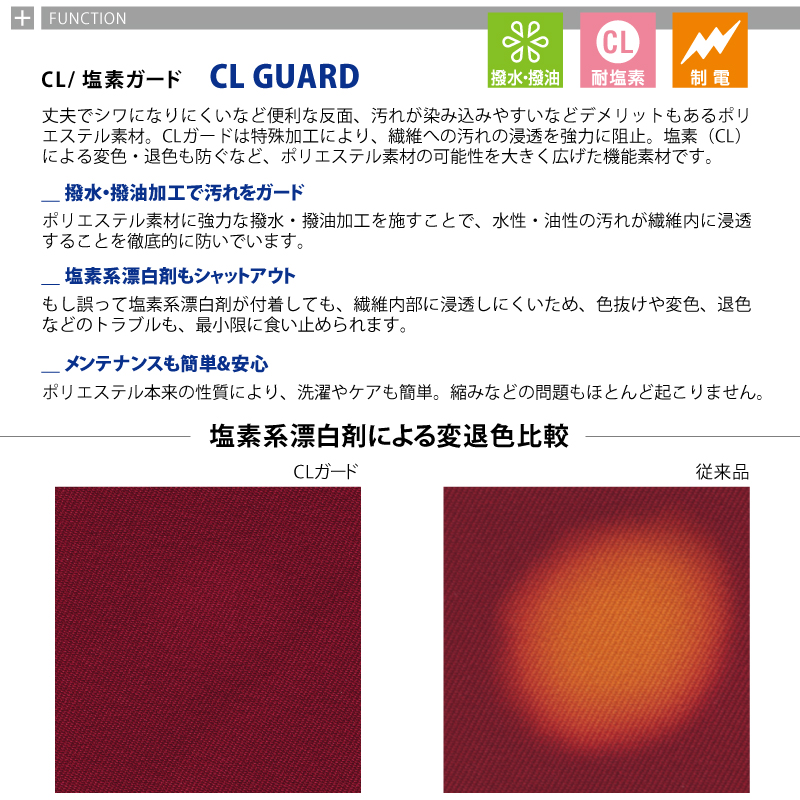 エプロン 胸当て 前掛け 男女兼用 耐塩素 シンプル 調理 厨房 飲食 レストラン カフェ 制電 撥水 撥油 ポケット セブンユニフォーム CT2565 刺繍 プリント