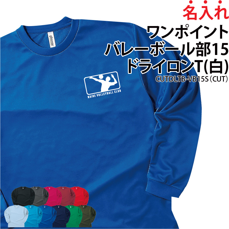Keips（ケイプス） ドライ ロンT 長袖 バレーボール 卒業 卒団 記念品