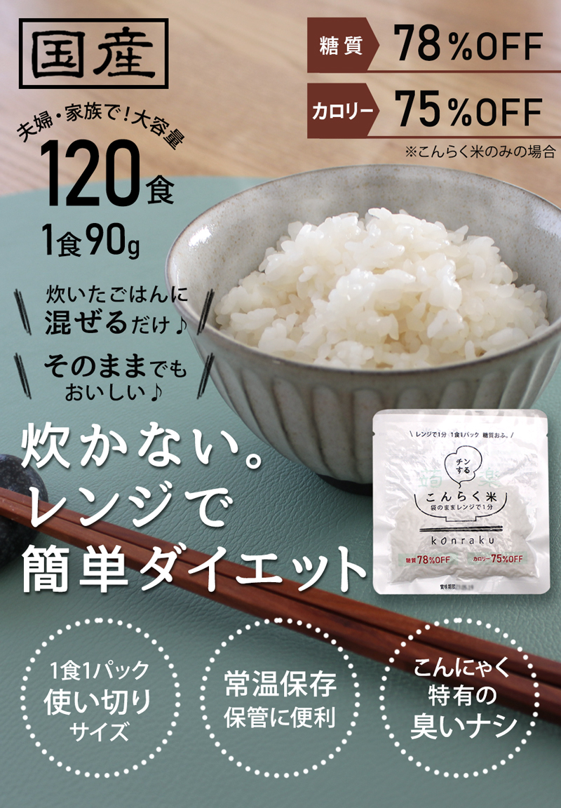 こんにゃく米 置き換えダイエット こんにゃくごはん お試し 7食 ダイエット ダイエット食品  糖質制限 マンナン 米 簡単 ライス 低カロリー 低糖質  非常食 保存食 221023-07