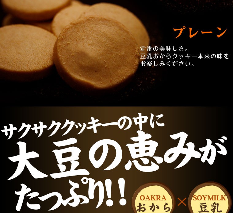 冬の豆乳おからクッキー 豆乳おからクッキー 訳あり お試し 