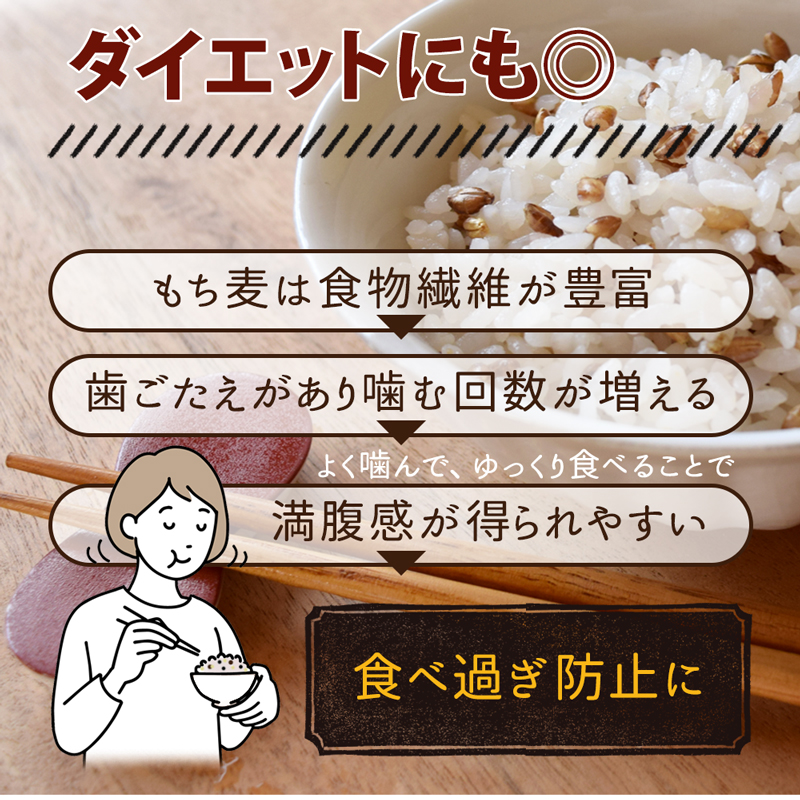 九州産 もち麦 ダイシモチ 280g 1袋 お試し 国産 大麦 β-グルカン 水溶性食物繊維 外皮付き 雑穀 もち麦ごはん ぷちぷち食感 ダイエット 健康