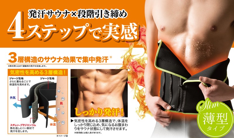 ダイエット メンズ 男性用 補正下着 矯正下着 ウエストシェイプ お腹 