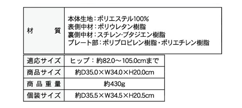 ボードクッションcosios