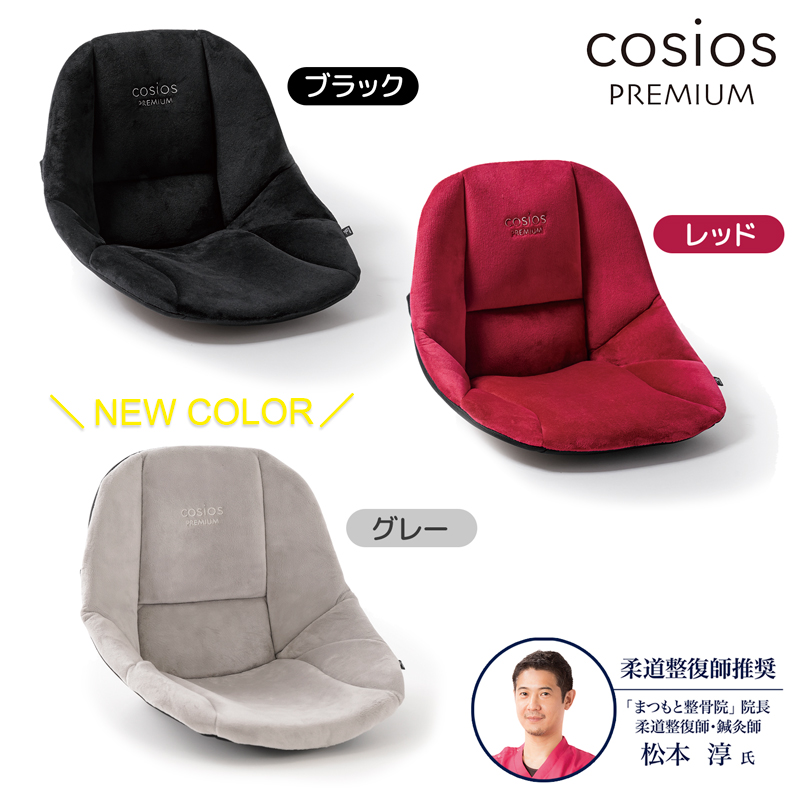 ボードクッションcosios ボードクッション コシオス 背もたれ付きクッション 姿勢矯正 座る力で腰を押す 姿勢サポートクッション 骨盤矯正クッション 背筋矯正 腰痛 クッション