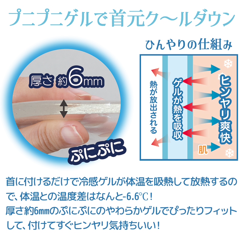 【メール便送料無料】 首に巻く 保冷剤 首を冷やす 子供 大人 冷却グッズ アイスネッククーラー ネックバンド ひんやり 冷感 首 暑さ対策グッズ 屋外 328618