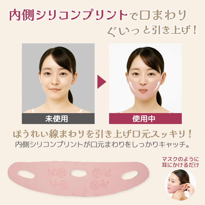 小顔バンド 選べる4タイプ 口元 たるみ 解消 グッズ 小顔矯正 バンド 二重あご 頬のたるみ ほうれい線 美顔 リフトアップ 小顔 ベルト 寝ている間 リフトアップマスク 328640