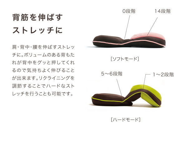 背筋がGUUUN 美姿勢座椅子リッチ
