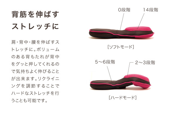 背筋がGUUUN美姿勢座椅子コンパクト