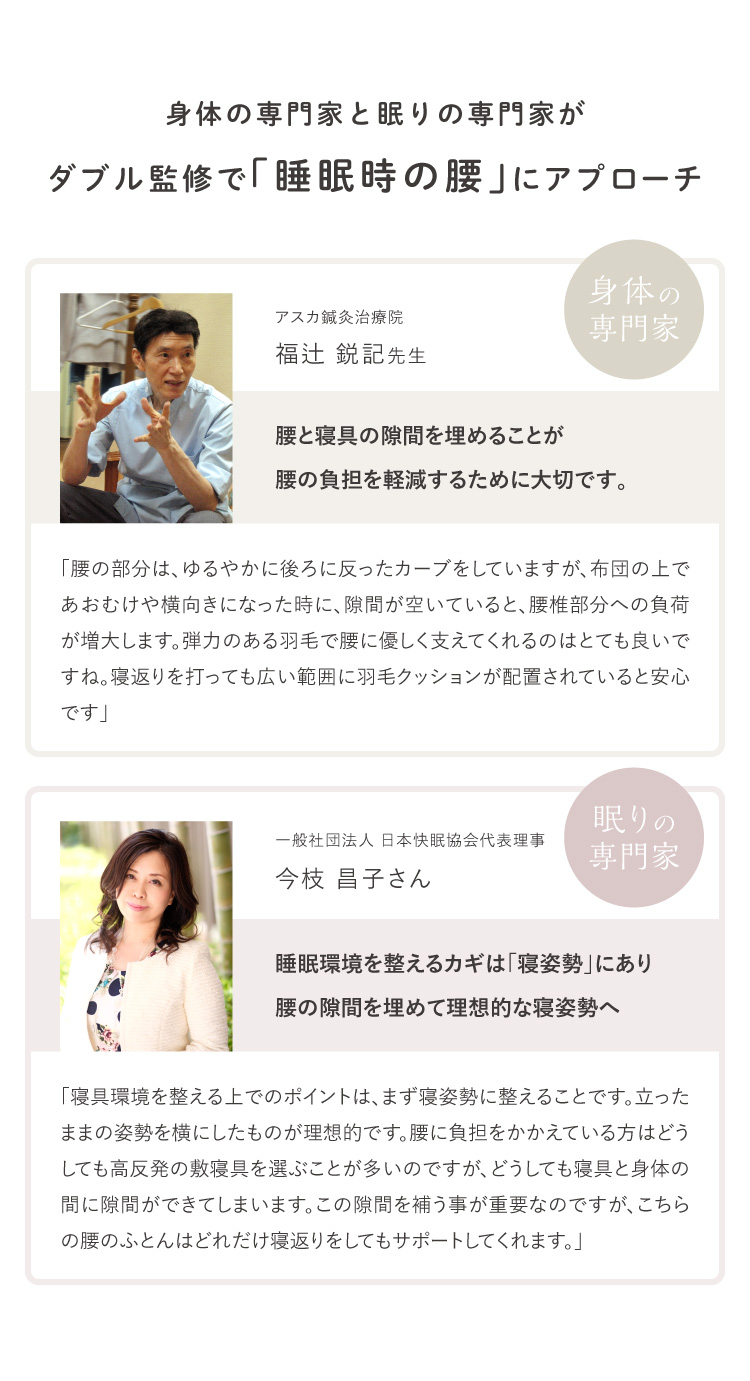 羽毛ふんわり 腰のふとん 寝るとき 背中 クッション 腰痛対策 腰痛サポーター 腰サポーター 睡眠 腰痛 クッション 寝る時 腰巻 腰痛ベルト やわらか ソフト 快眠グッズ 334278