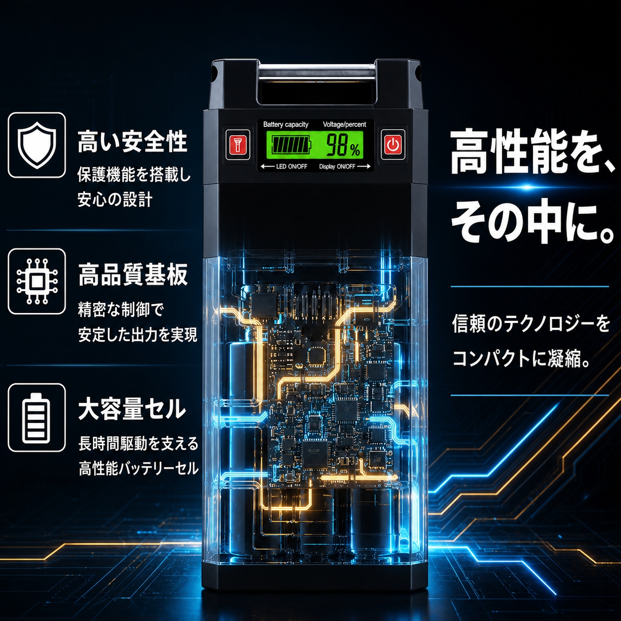 DAIWA（ダイワ） シマノ 電動リール バッテリー GN-20F シリーズ 充電