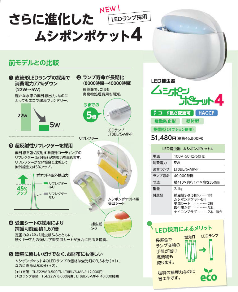 朝日産業株式会社 ムシポンポケット4