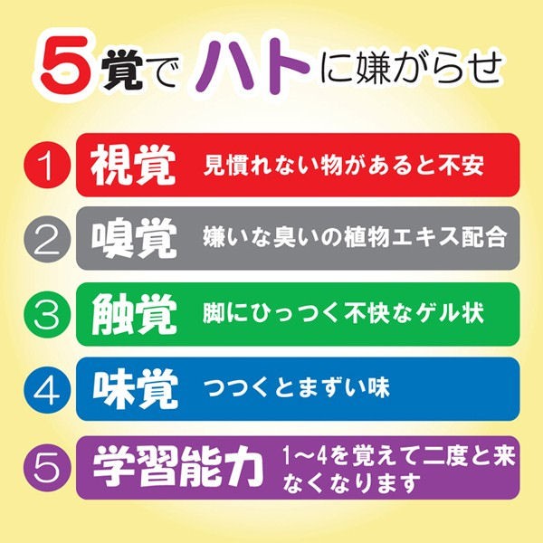 ハトよけ 鳩忌避剤 はとにげ る 10コ入り 植物成分配合 安心安全 鳥被害 鳩の糞対策 Diy 自分で出来る害虫駆除 通販 Yahoo ショッピング