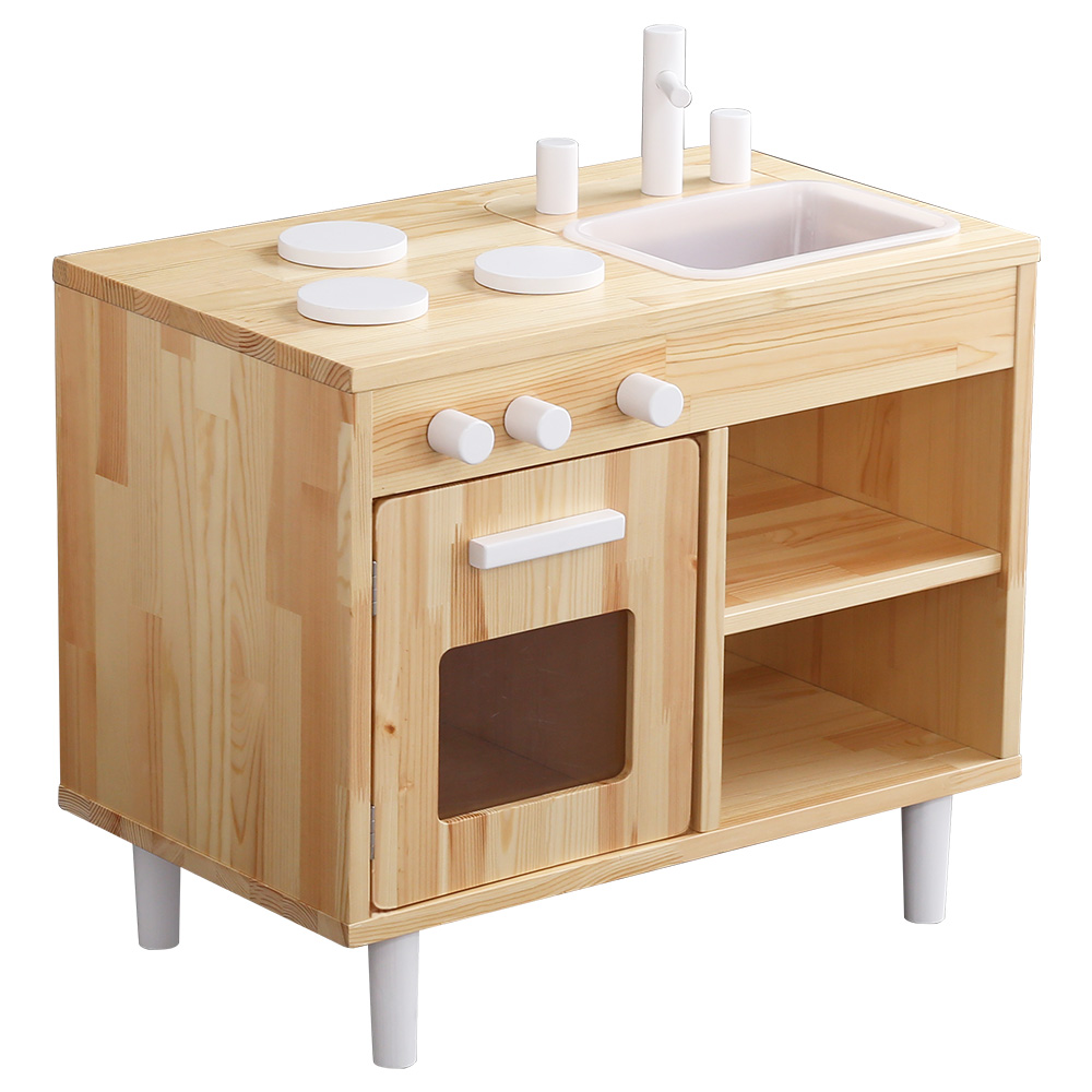 ホームテイスト（HOME taste） ままごとキッチン 知育玩具 天然木製