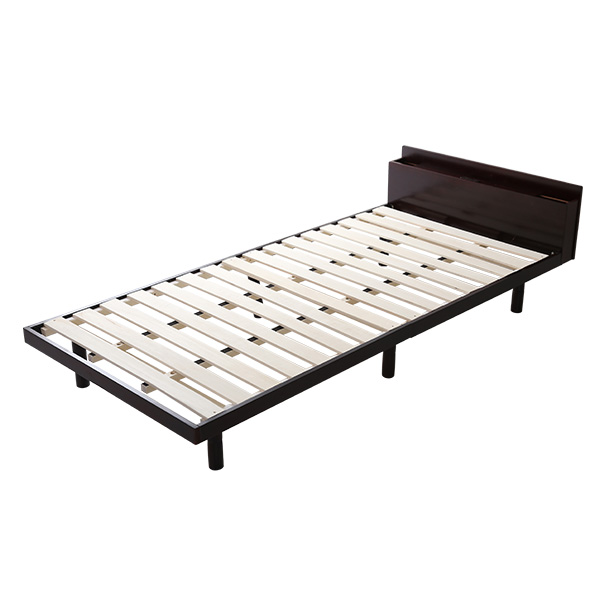 ホームテイスト（HOME taste） すのこベッド ダブル 宮セット パイン材