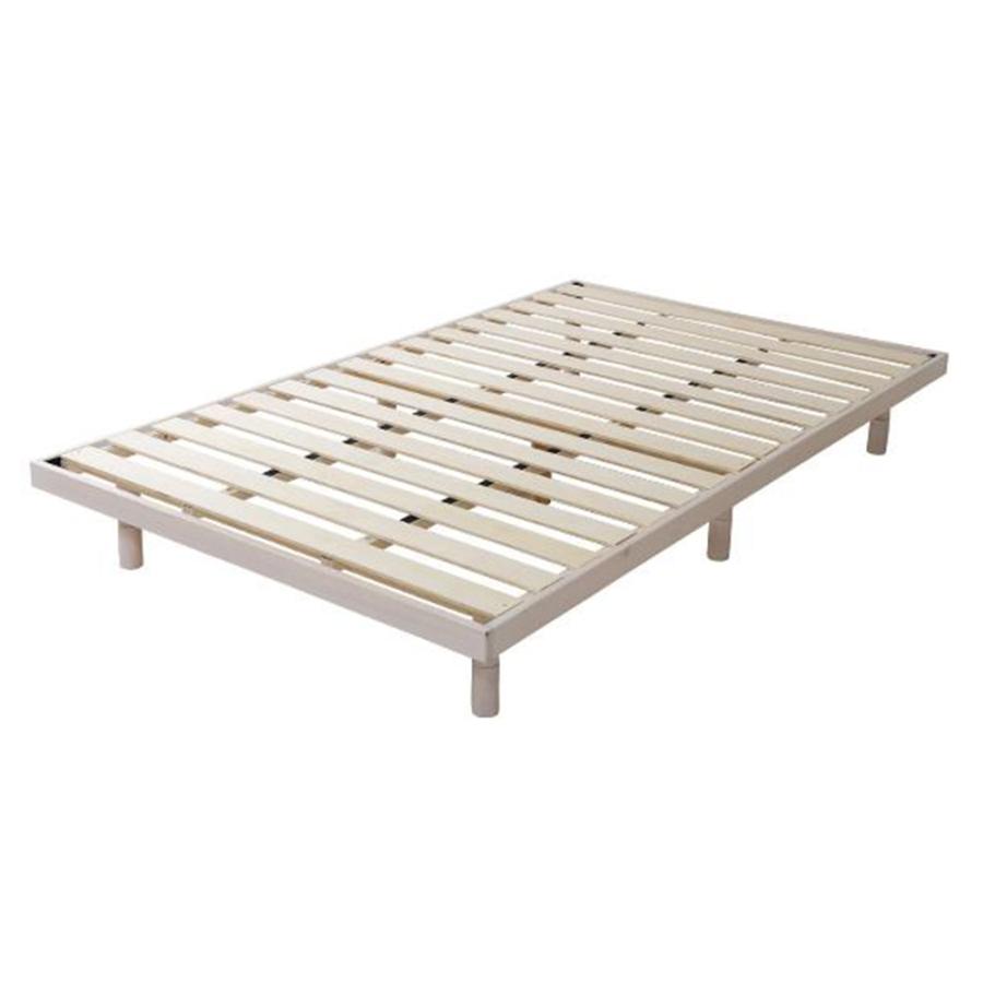 すのこ ベッド シングル 3段階高さ調整付き 丈夫 北欧 パイン 無垢材 簡単組み立て ベッドフレーム 木製 YOG｜ka-grande｜04