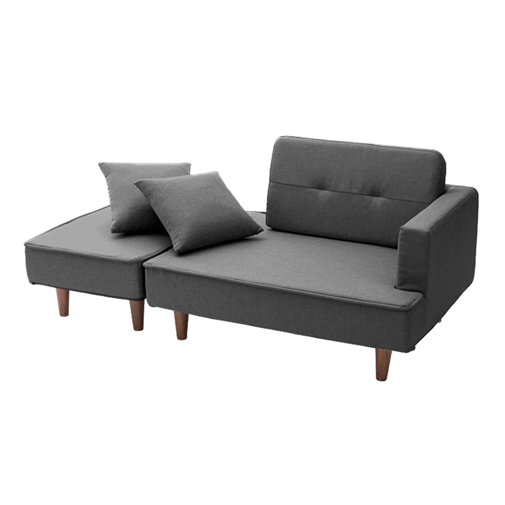 kino 1/6カウチソファ＆スツール SIEVE rect unit sofa カウチセット Aタイプ ｜家具・インテリア
