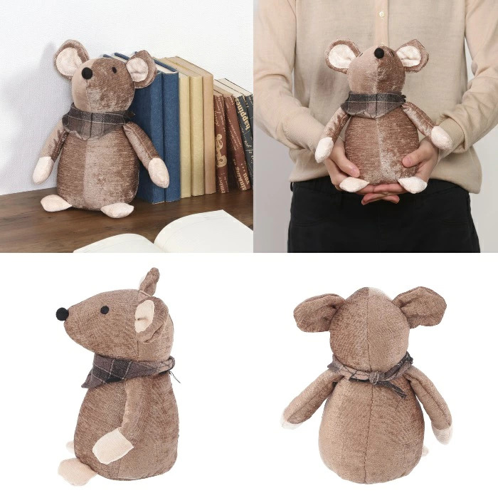 【タグ付　未使用】Dora社　野ネズミ　ドアストッパー タグ付 未使用】Dora社 野ネズミ ドアストッパー 新発売】コンパクト