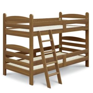 2段ベッド 木製 シングルサイズ 二段ベッド シングルベッド 子供用 ベット 床板スノコ ウォールナ...