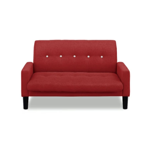 2人掛けソファー(ファブリック・レッド)のご紹介です
