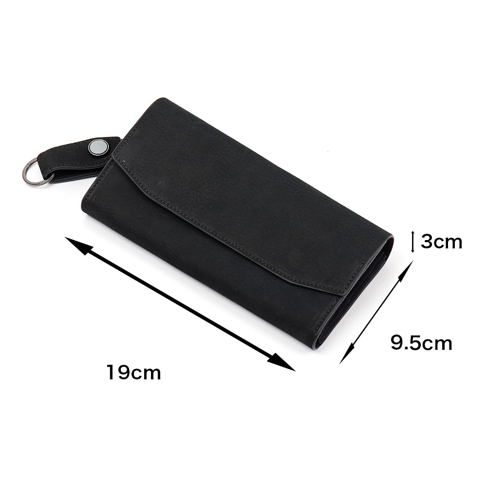 CIE（シー） 財布 長財布 FOLK LONG WALLET メンズ レディース 本革 革