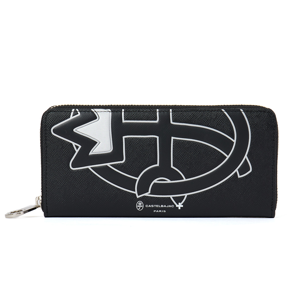 CASTELBAJAC（カステルバジャック） 財布 長財布 ラウンドファスナー