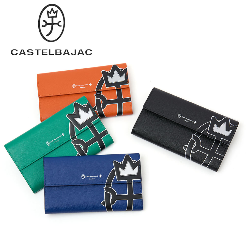 CASTELBAJAC 長財布 青色 ロゴ入り 楽天市場】カステルバジャック 財布 メンズ レディース
