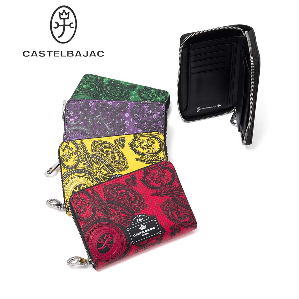 CASTELBAJAC（カステルバジャック） 財布 ミドルウォレット ラウンド