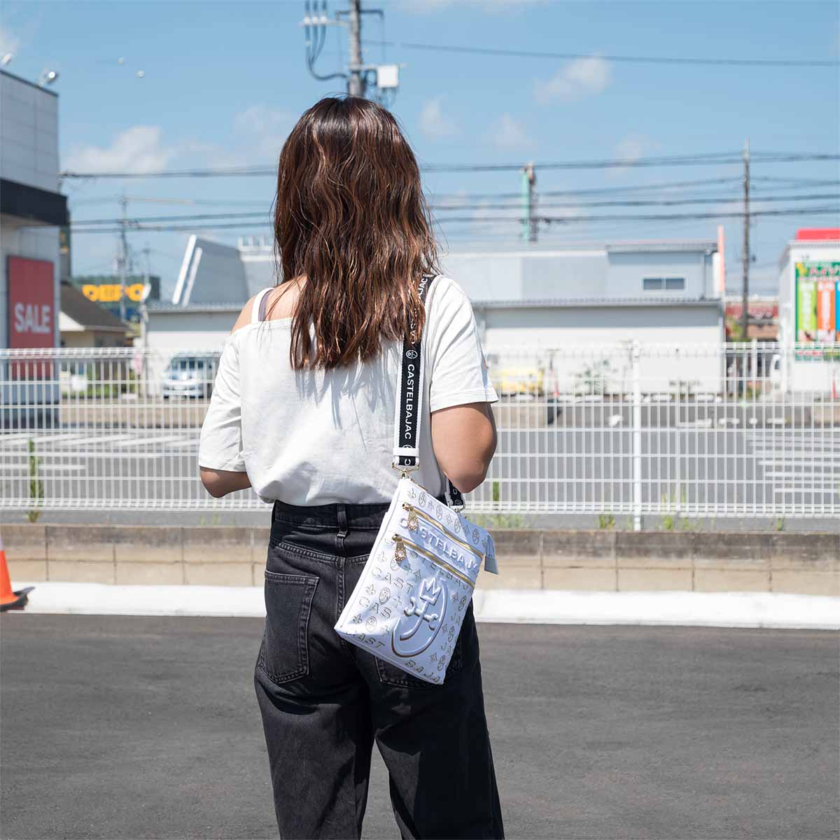 新品　CASTELBAJAC　カステルバジャック　ショルダーバッグ CASTELBAJAC ショルダーバッグ カステルバジャック メンズ レディース