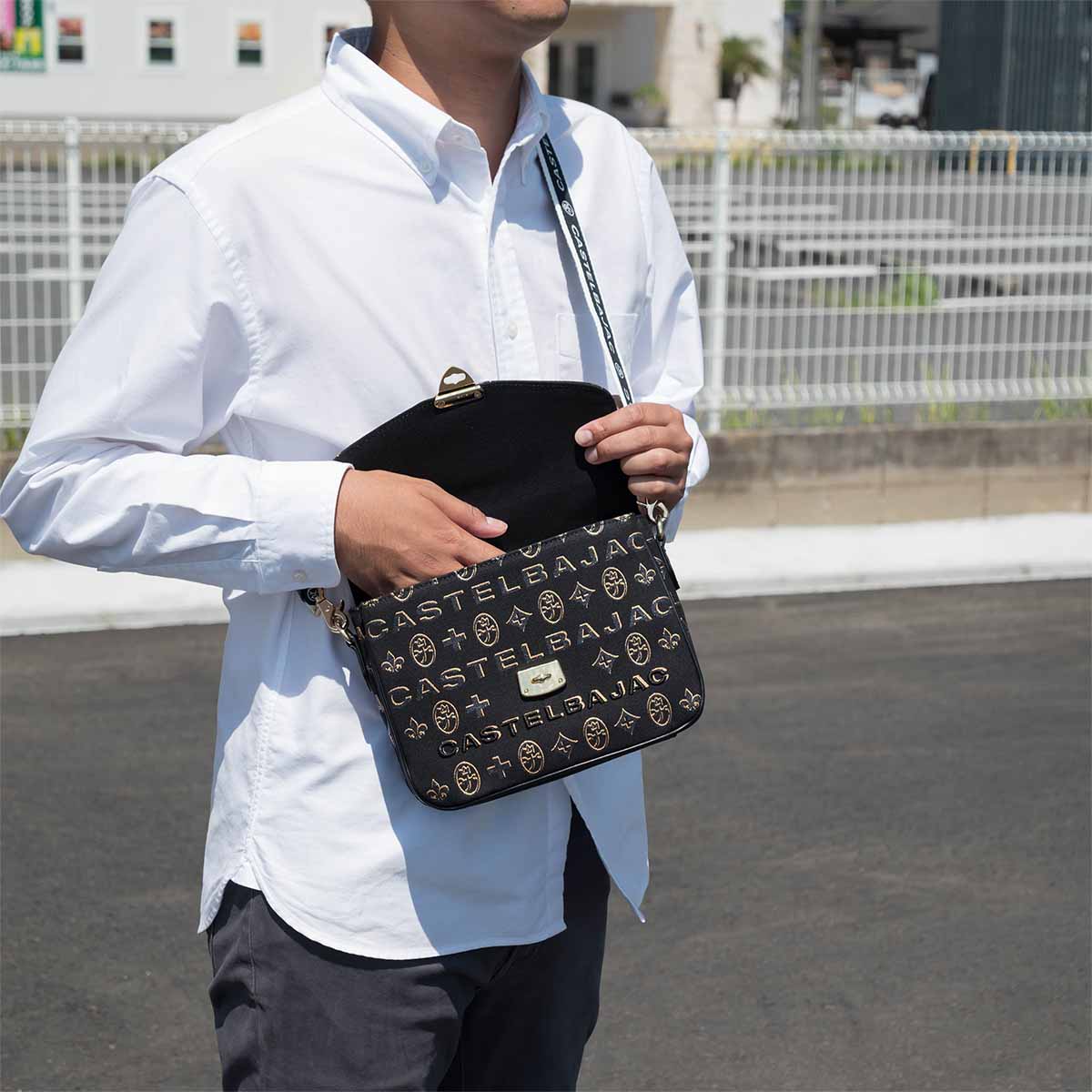 CASTELBAJAC（カステルバジャック） ショルダーバッグ 手付き